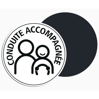 Disque magnétique souple "Conduite accompagnée"