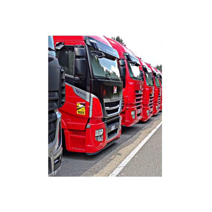 Magnet souple "ANGLES MORTS" pour camions