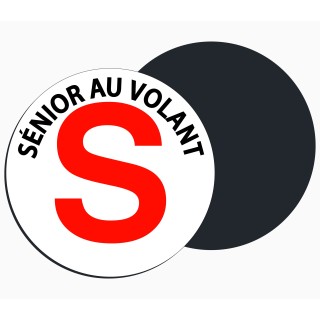 Disque magnétique souple "Sénior au volant"