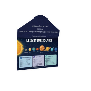 Puzzle magnétique "Système solaire" 100 pièces