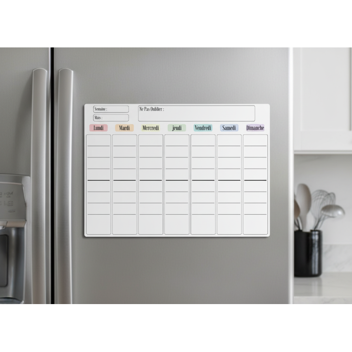 Tableau effaçable magnétique A3 personnalisé à partir de 50 unités
