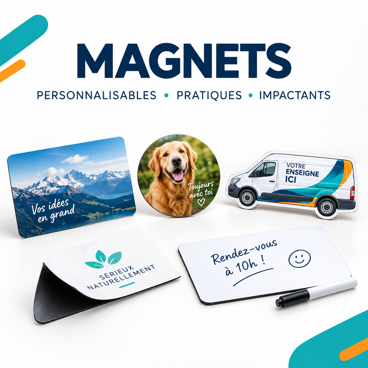 Magnets personnalisables